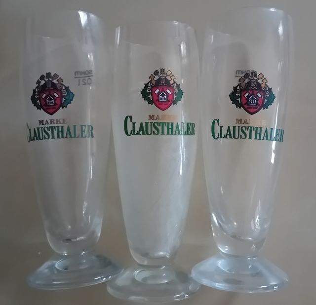 Bicchieri per birra Clausthaler
