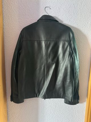 Chaqueta de cuero Zara