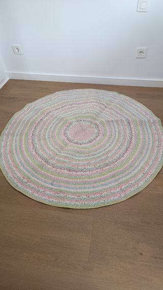 Alfombra infantil Zara Home 136 cm de diametro