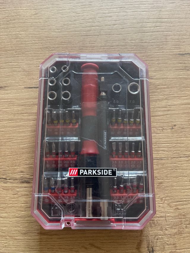 Destornillador de precision y puntas Parkside