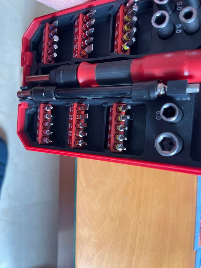 Destornillador de precision y puntas Parkside