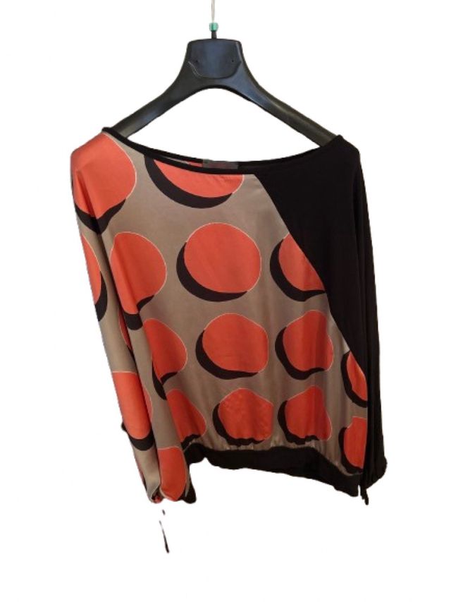 Elegante blusa viscosa donna