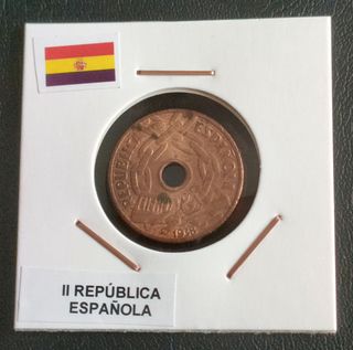 25 Céntimos 1938 - II República Es