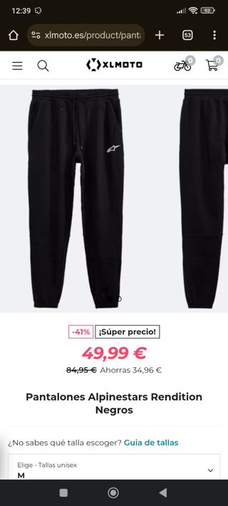 Pantalones alpinestars rendition pants