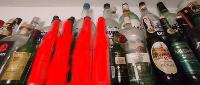 Se Regalan Gratis Botellas Cristal Bebidas varias