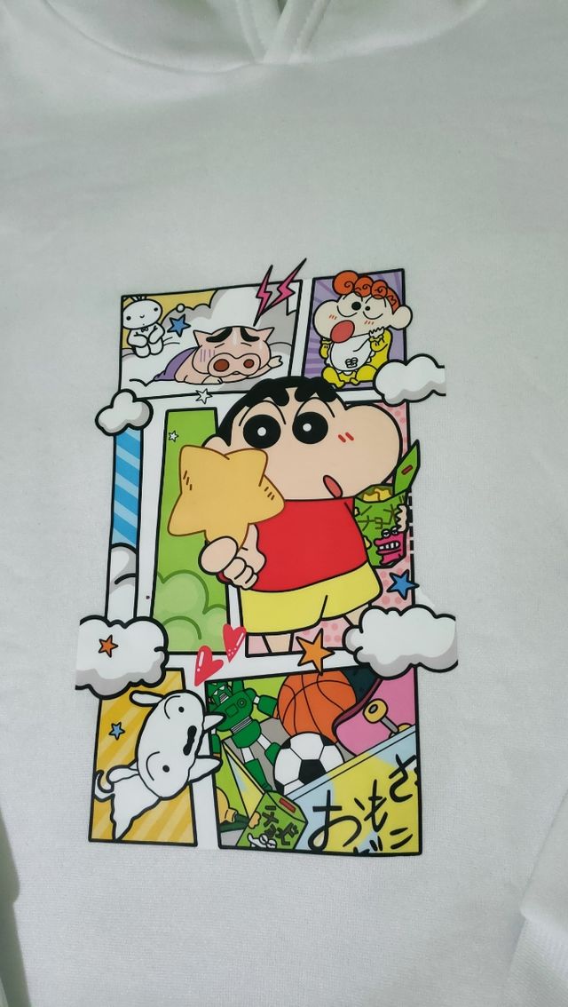 Sudadera shin chan