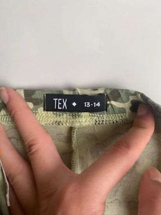 Mallas estampado militar.