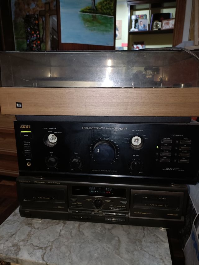 Conjunto HIFI, AKAI,TECHNICS,DUAL