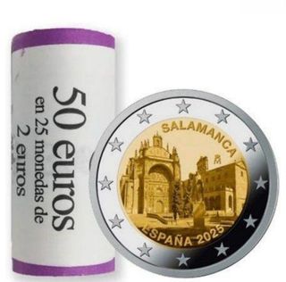 Moneda 2 euros conmemorativa 2025