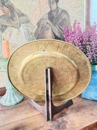 Plato México Calendario azteca + regalo soporte 