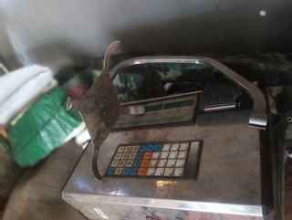 Peso de pescadería o carnicería funciona perfecto