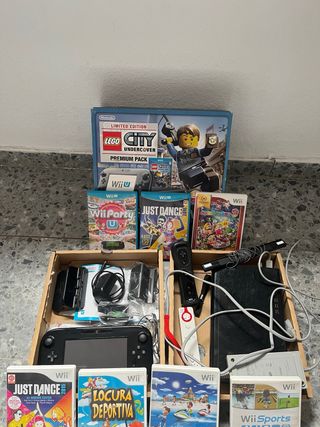 Wii U 2 mandos y 7 juegos