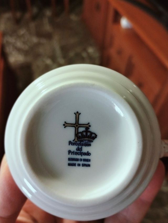 Juego café porcelana el principado
