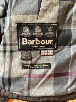 Chaqueta Barbour Mujer Talla S Marron
