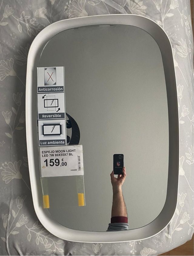Espejo baño con luz