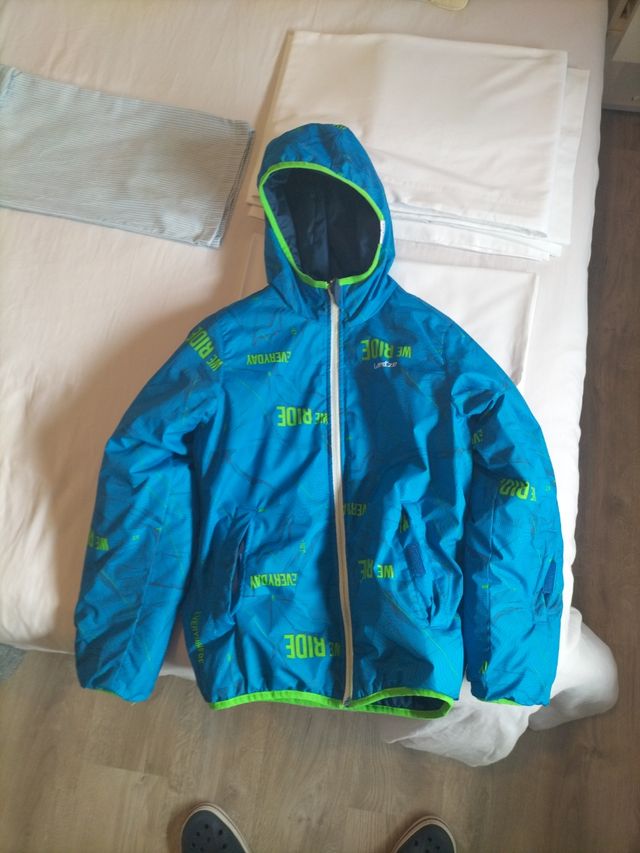 Chaqueta nieve niño reversible