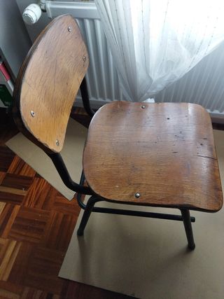 Silla vintage industrial