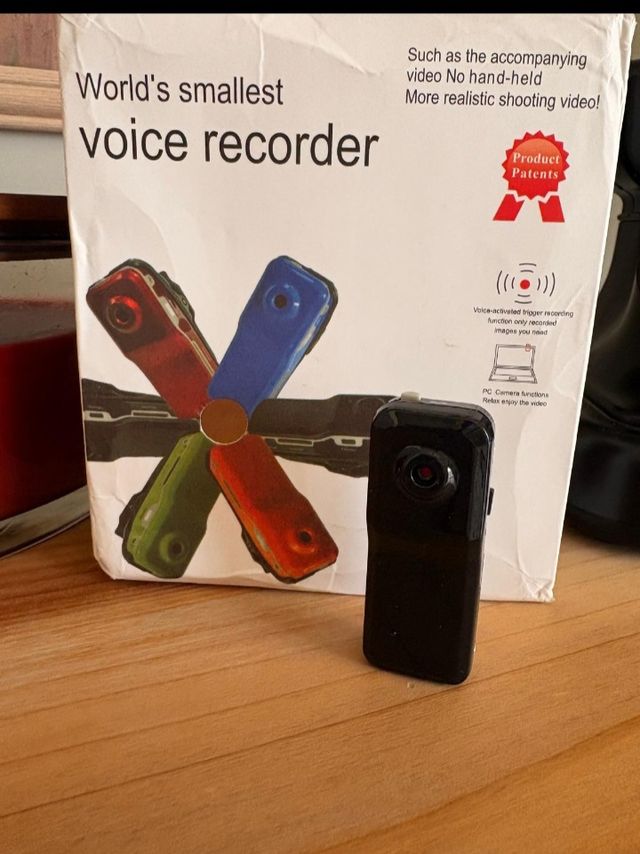 Mini dv voice recorder world's smallest