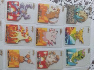 Cartas pokemon transparents