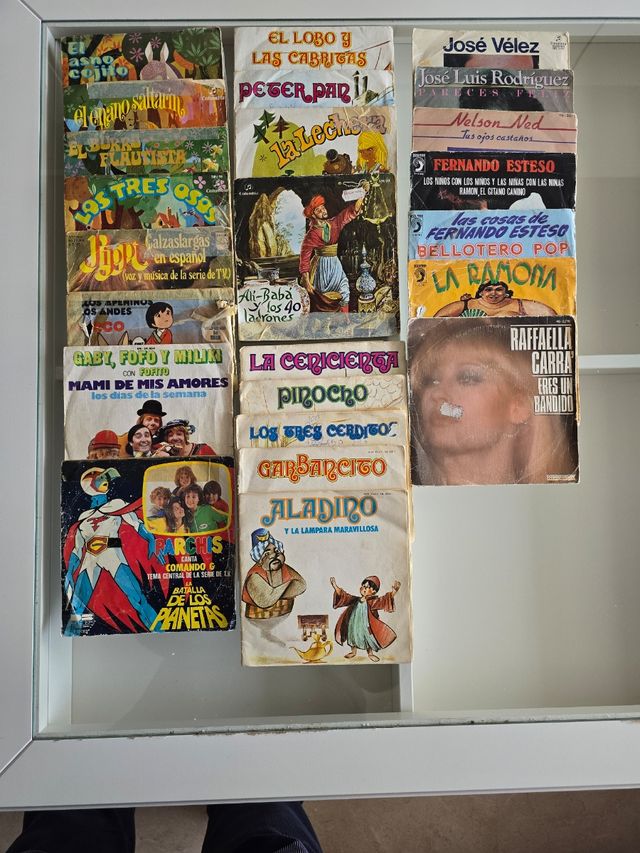 Discosde vinilo pequeños