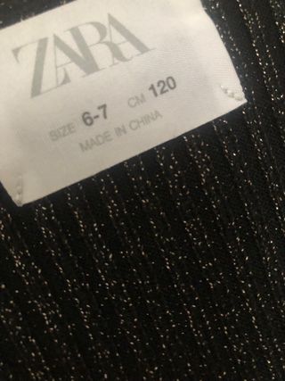 Conjunto fiesta Zara niña vestido y chaqueta niña
