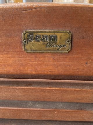 tumbona de teca Scan design
