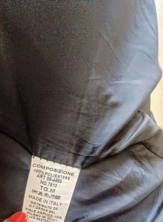 Abrigo peplum, elegante Italiano.