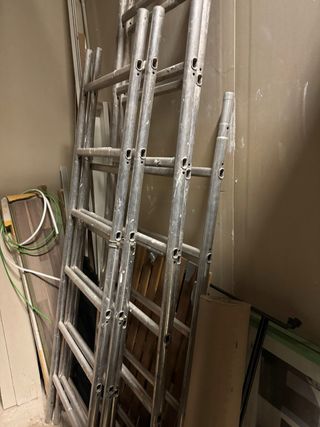 Andomio de aluminio estructura completa