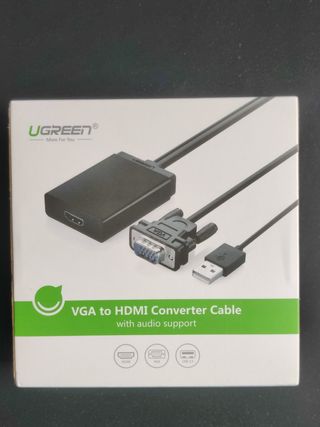 Adaptador Conversor VGA a HDMI