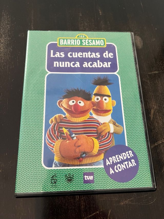 Dvd barrio sesamo