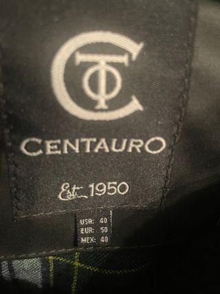 Cahqueta tipo barbour marca centaruro