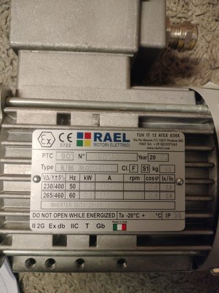 Motor Rael atex