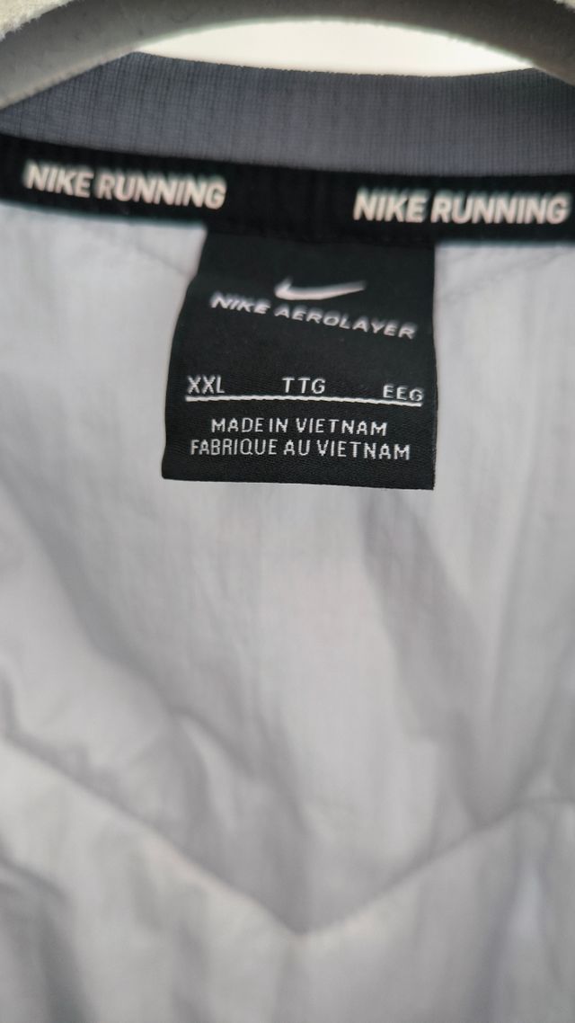 Gilet sportivo grigio Nike