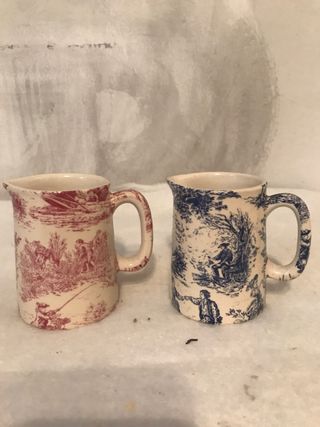 Jarritas de porcelana