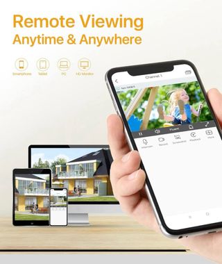 Kit camara de vigilancia con grabador