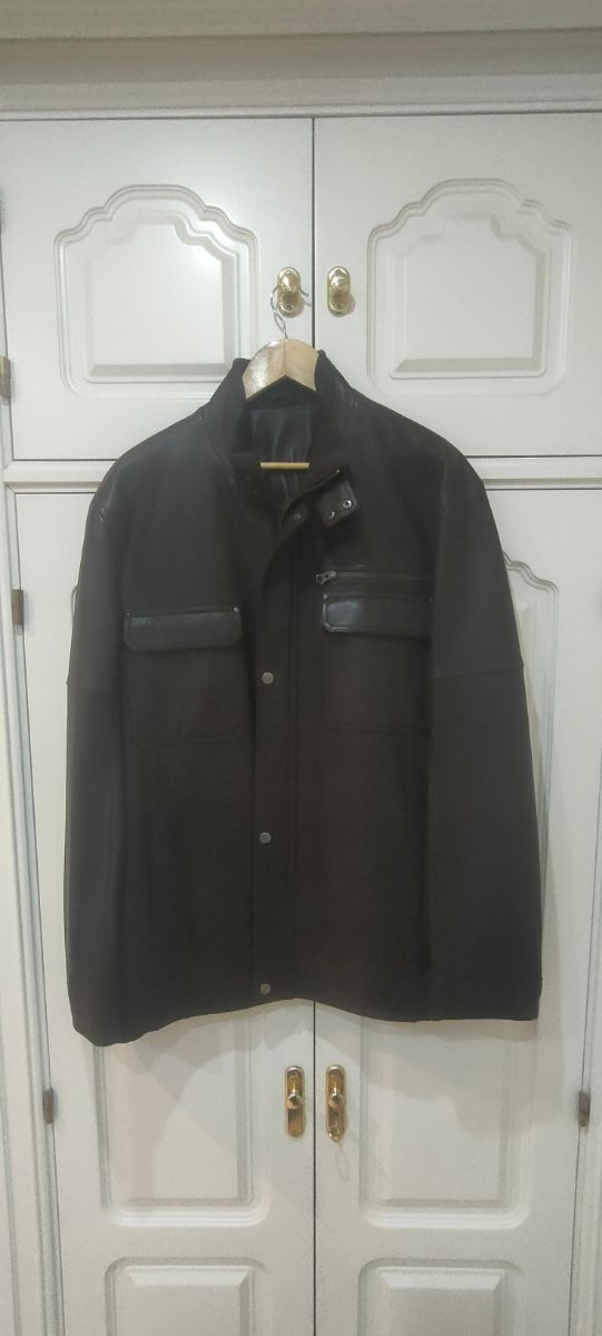 Men leather jacket