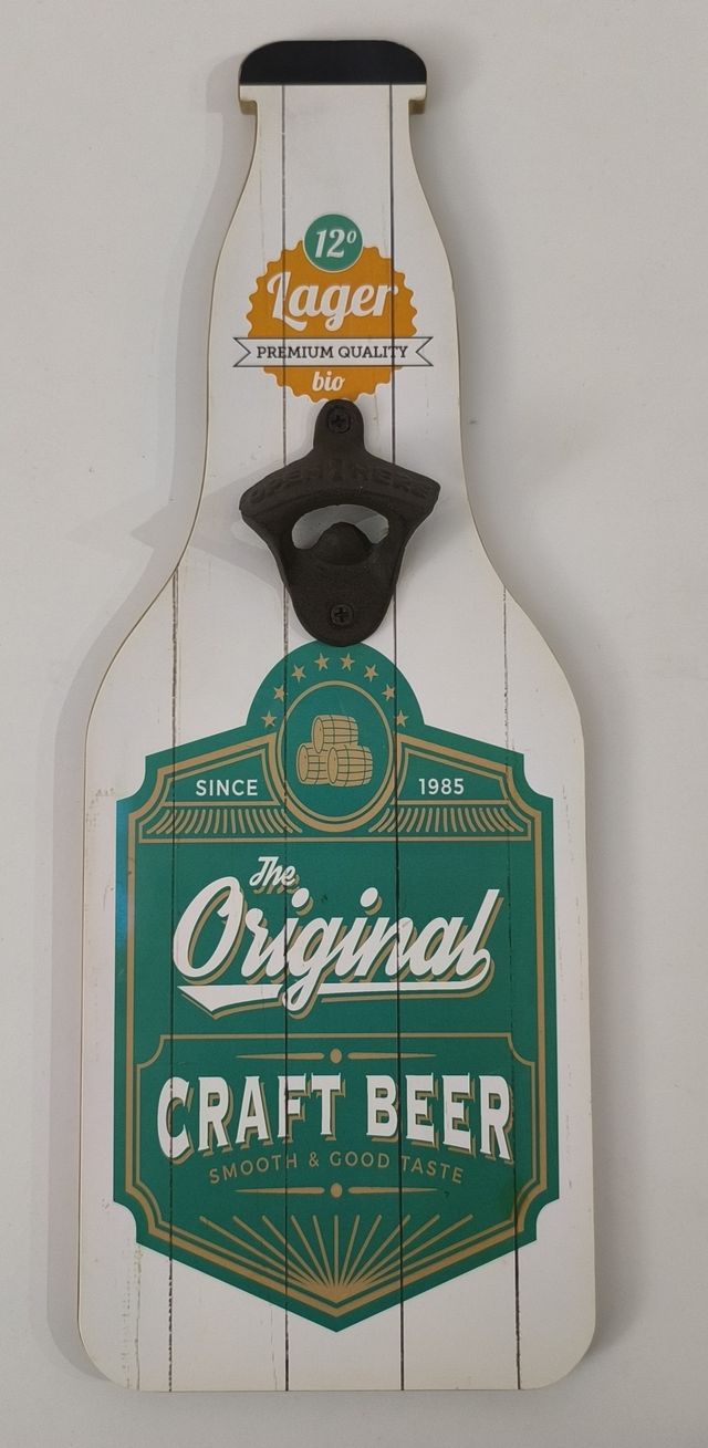 Abridor de pared para botellas