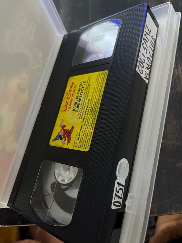Vhs basil el raton superdetective