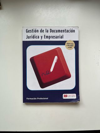 Libro Gestión de la Documentación Jurídica y Empre