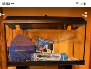 Pecera  de 90litros.