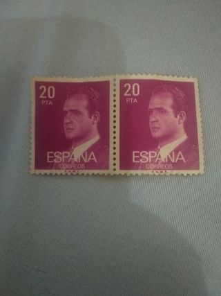 Sello 20 pesetas ESPAÑA