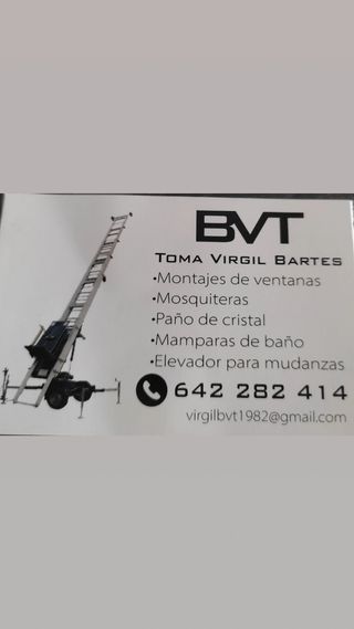 Montador ventanas, mosquiteras,etc