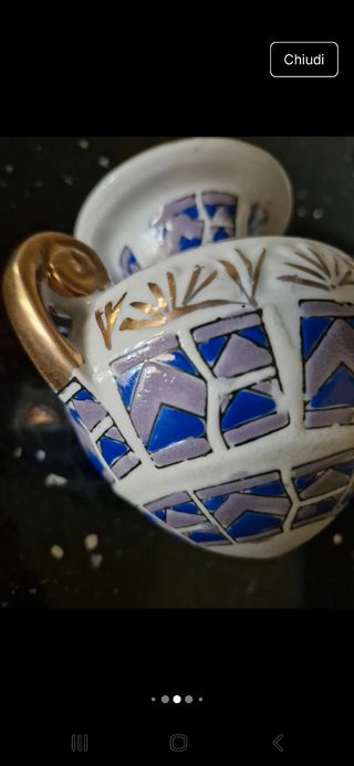 Vaso vintage in porcellana Etruria