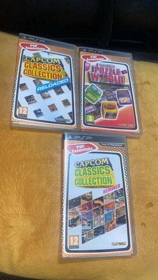Capcom psp pack colecction
