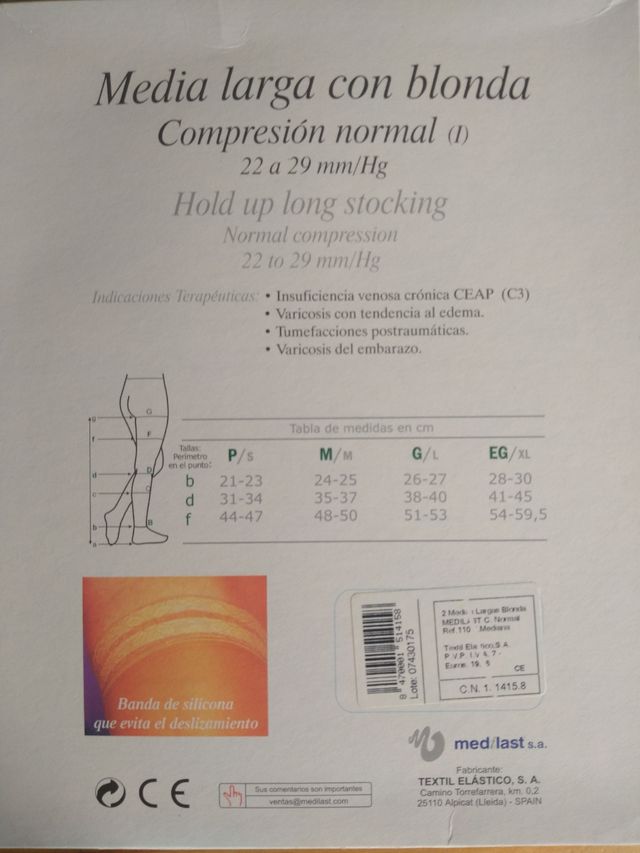 2 Medias de compresión