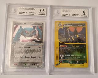 Carte Pokemon gradate