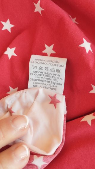 Funda nórdica reversible. El Corte Inglés.