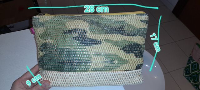 Trousse Carpisa effetto paglia