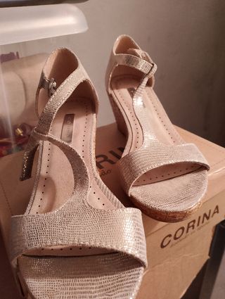 Sandalias cuña