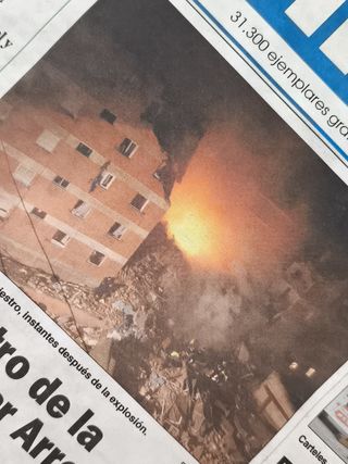 PALENCIA 2 PERIODICOS EXPLOSIÓN GASPAR ARROYO 2007